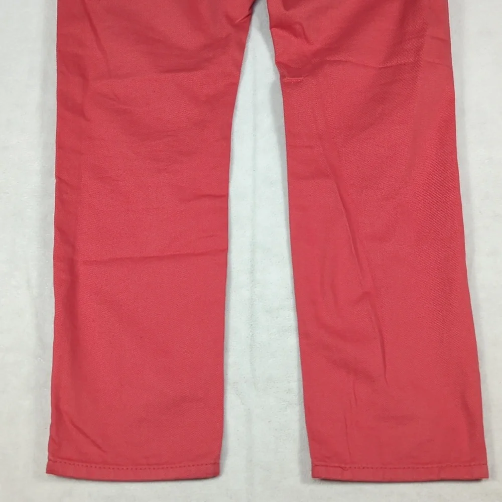 Levi's 541‎ Athletic Fit Coral Red Denim Mens Jeans Size 31